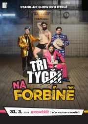 Tři Tygři: Na forbíně | KROMĚŘÍŽ, Dům kultury Kroměříž | stand-up comedy show!